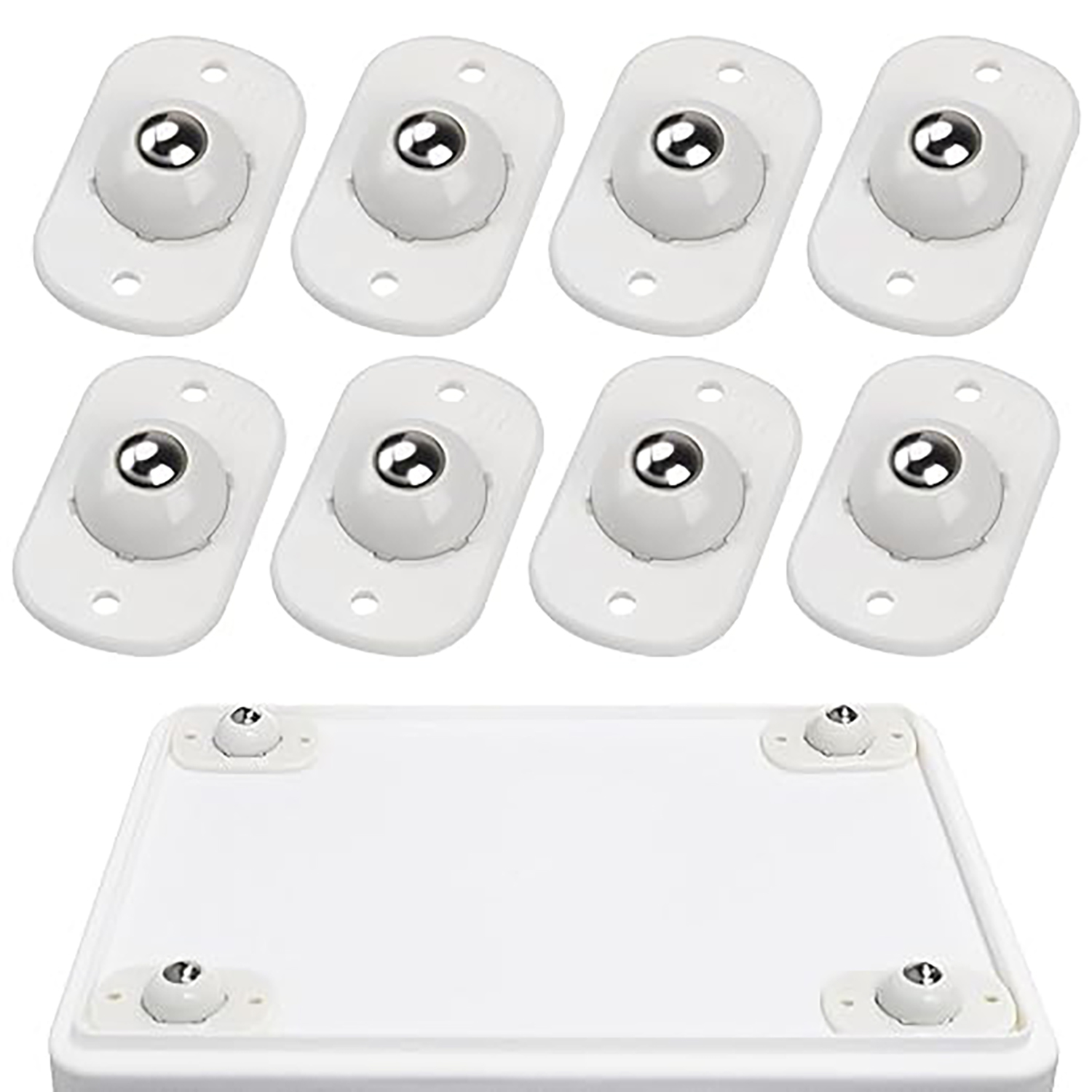 Miniature Baking Kitchen - 8 Pieces/16 Pieces Self-Adhesive Caster Wheels,