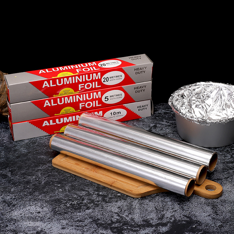 Kitchen Baking Sheets - Heavy‑Duty Aluminum Foil Roll, 5/10/20 Meters