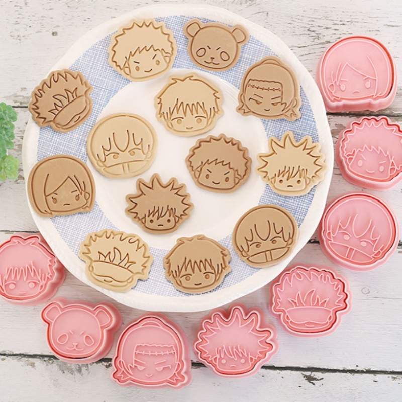 8pcs Jujutsu Kaisen Cake Cooki - Kitchen Baking Items recension och pris