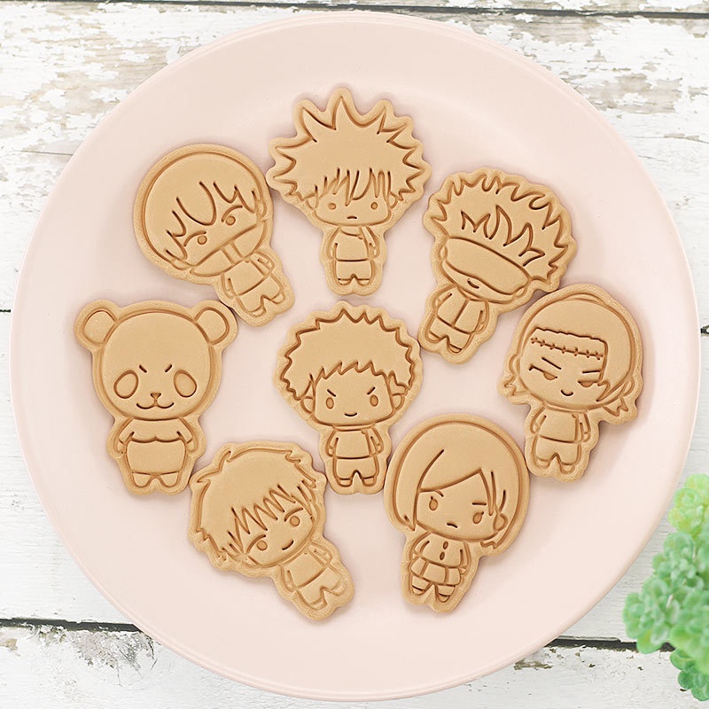 8pcs Jujutsu Kaisen Cake Cooki - Kitchen Baking Items recension och pris