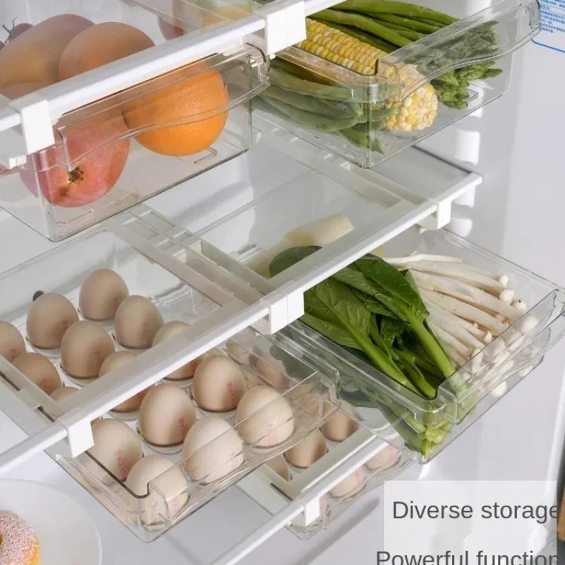 Hanging Pull Out Fridge Drawer - Kitchen Baking Tray Storage recension och pris