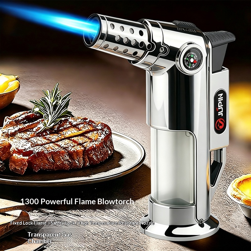 Butane Torch Lighter Windproof - Kitchen Baking Torch recension och pris