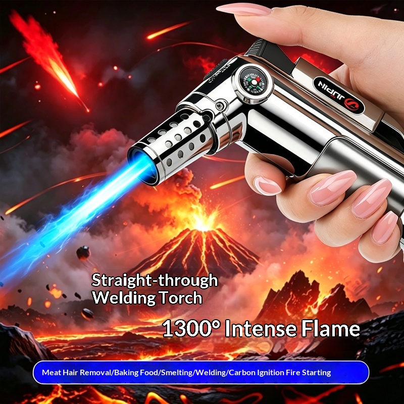 Butane Torch Lighter Windproof - Kitchen Baking Torch recension och pris