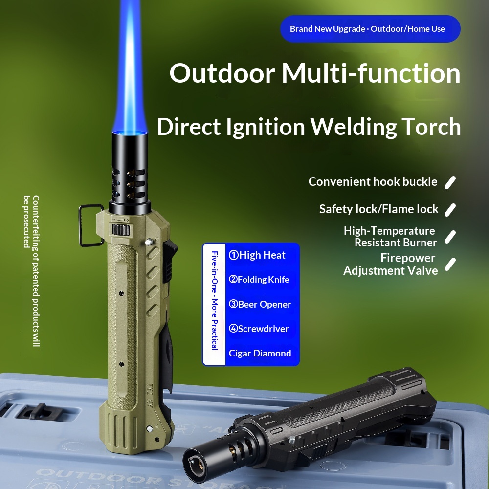 Powerful Metal Gas Lighter Win - Kitchen Baking Torch recension och pris