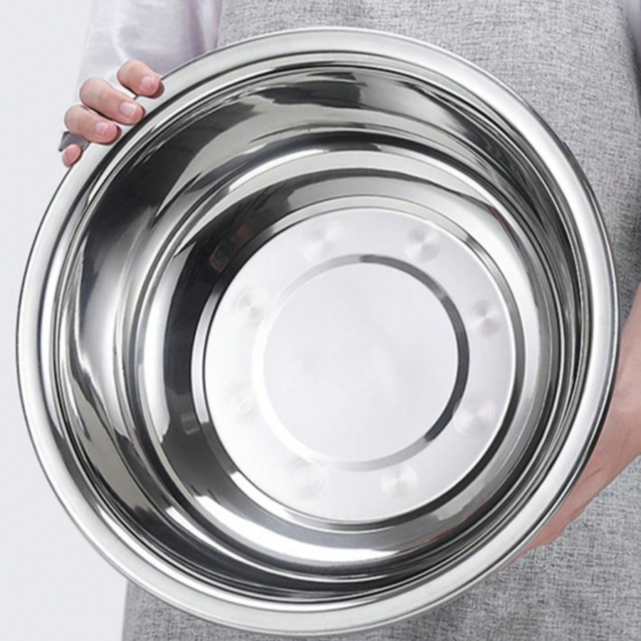 Stainless Steel Round Kitchen  - Kitchen Baking Bowls recension och pris