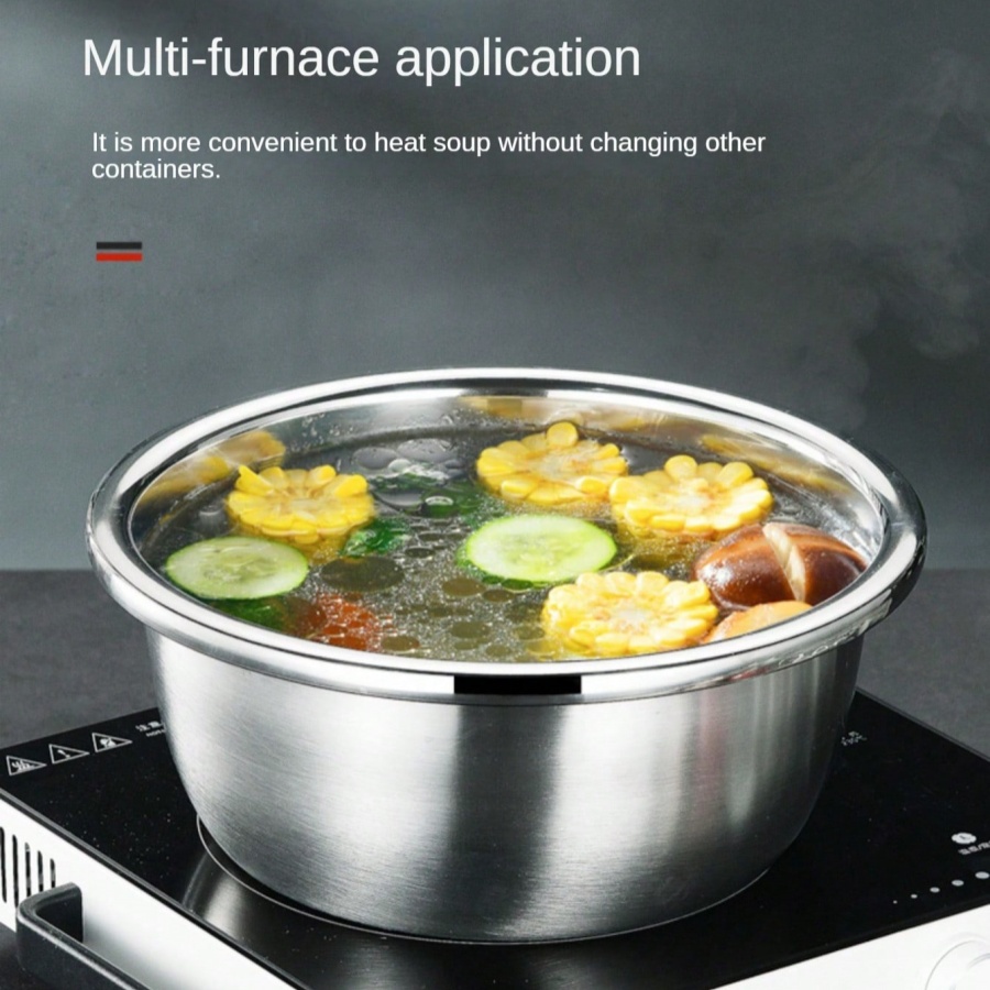 Stainless Steel Round Kitchen  - Kitchen Baking Bowls recension och pris