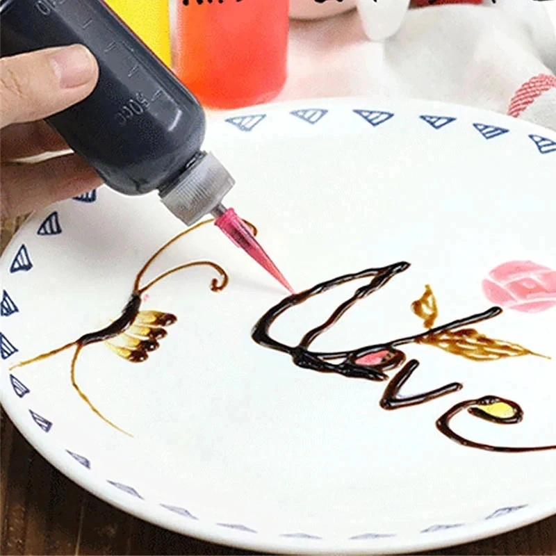 1-6 Set Cream Jam Painting Squ - Kitchen Baking Drawing recension och pris
