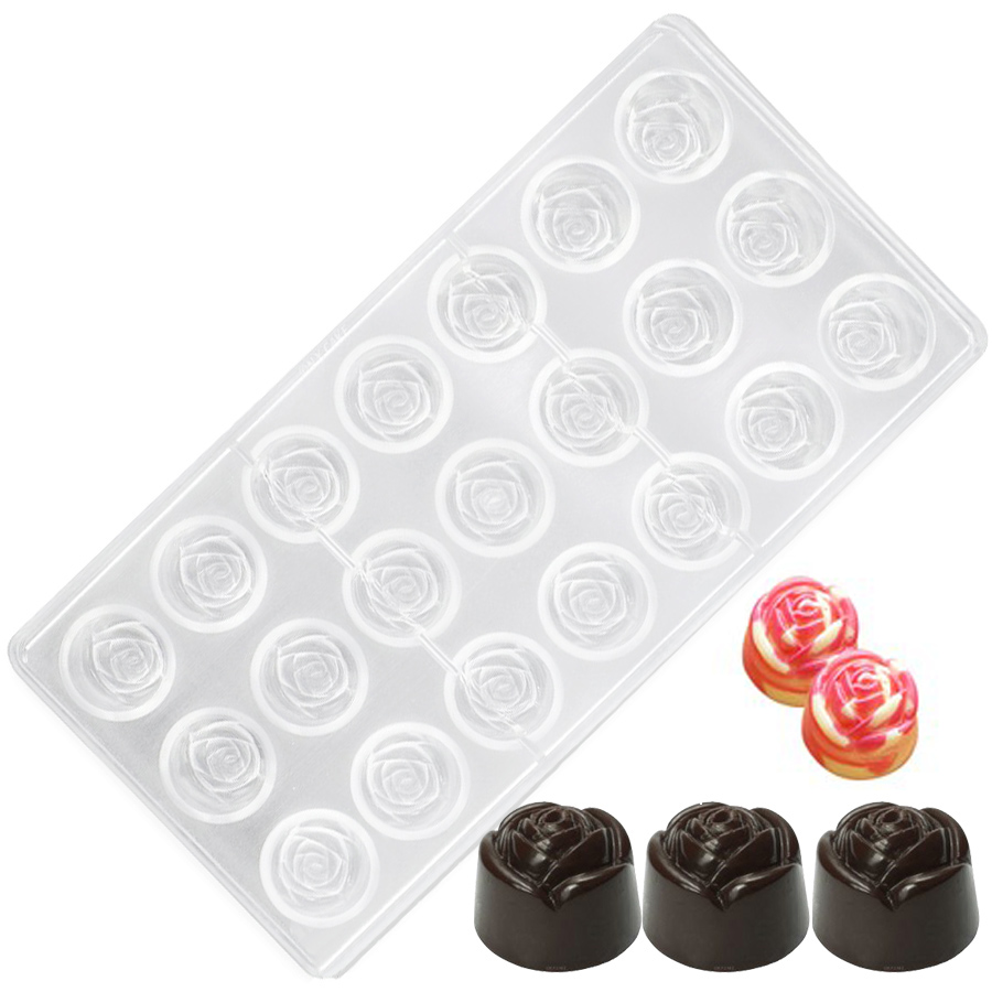 21-Hole Rose Style Transparent - Kitchen Accessories For Baking recension och pris