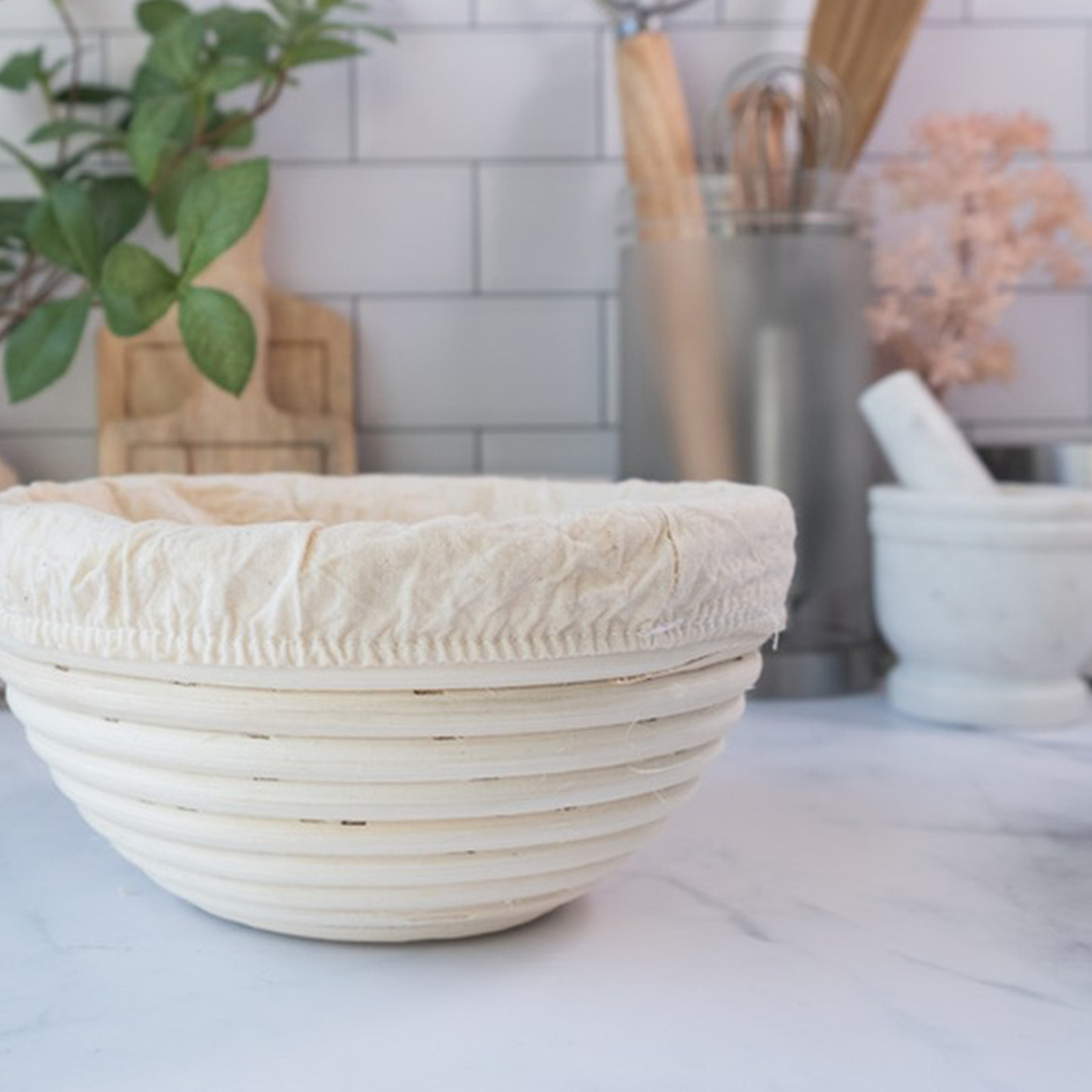 2Pcs Bread Basket Cloth Cover  - Kitchen Accessories For Baking recension och pris