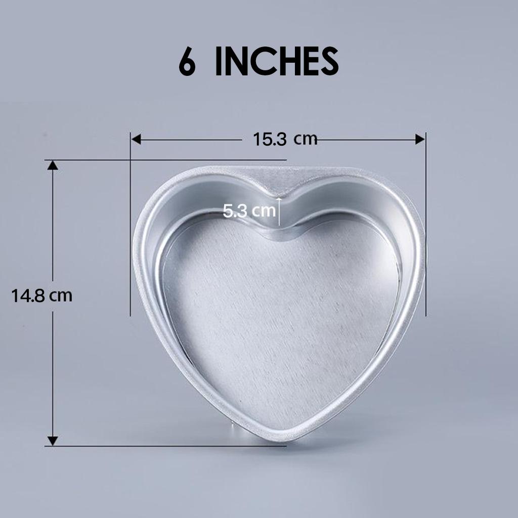 Nonstick Heart Shaped Cake Pan - Kitchen Accessories For Baking recension och pris