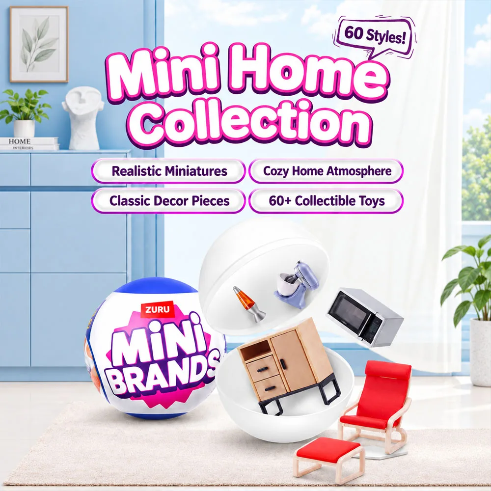 ZURU Mini Brands Home Series 6 - Miniature Baking Kitchen recension och pris