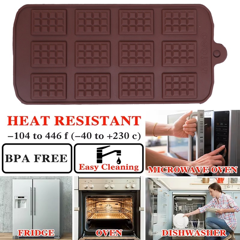 Silicone Chocolate Mold 12 Eve - Kitchen Accessories For Baking recension och pris