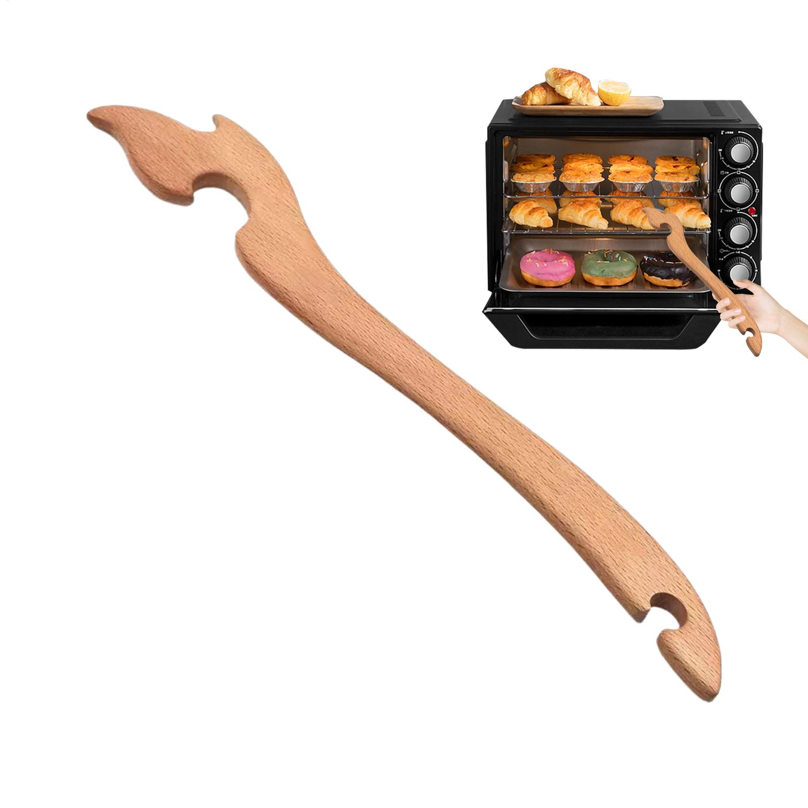Wooden Long Handle Oven Rack P - Kitchen Baking Rack recension och pris