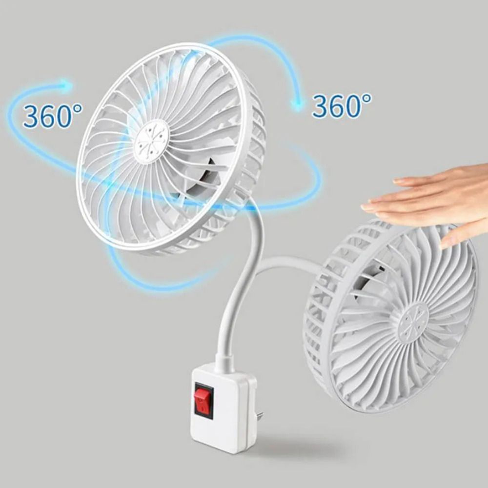 360 Rotatable Socket Fan with  - Kitchen Job recension och pris