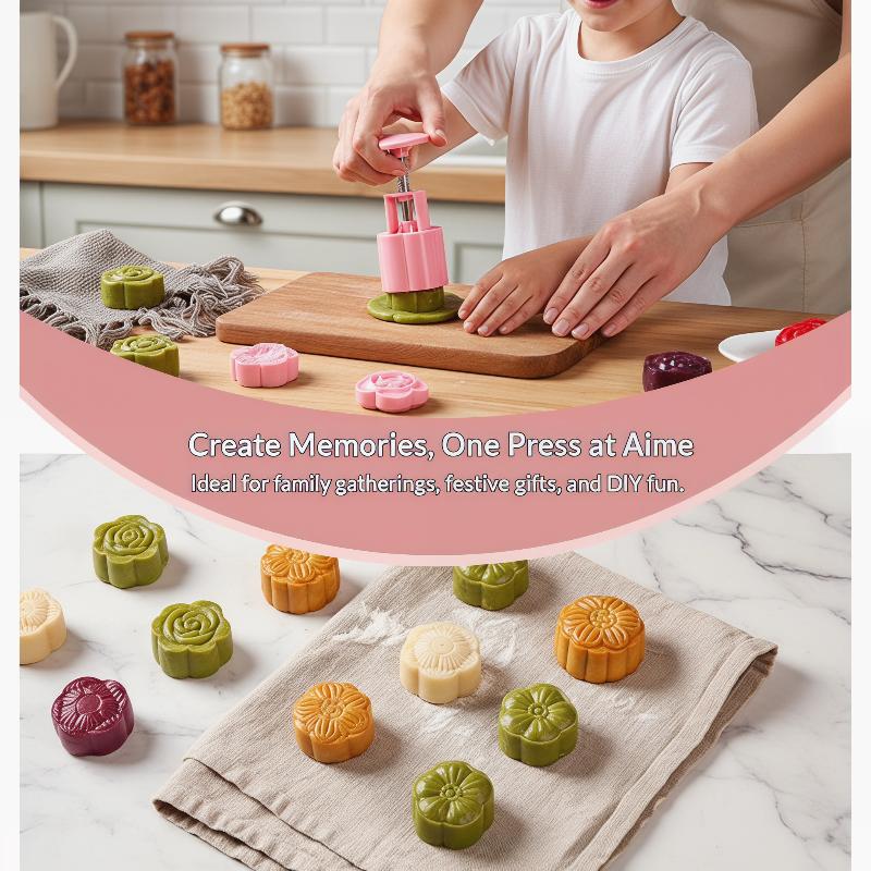 DIY Mooncake Mold 1 Set Plasti - Kitchen Baking Torch recension och pris