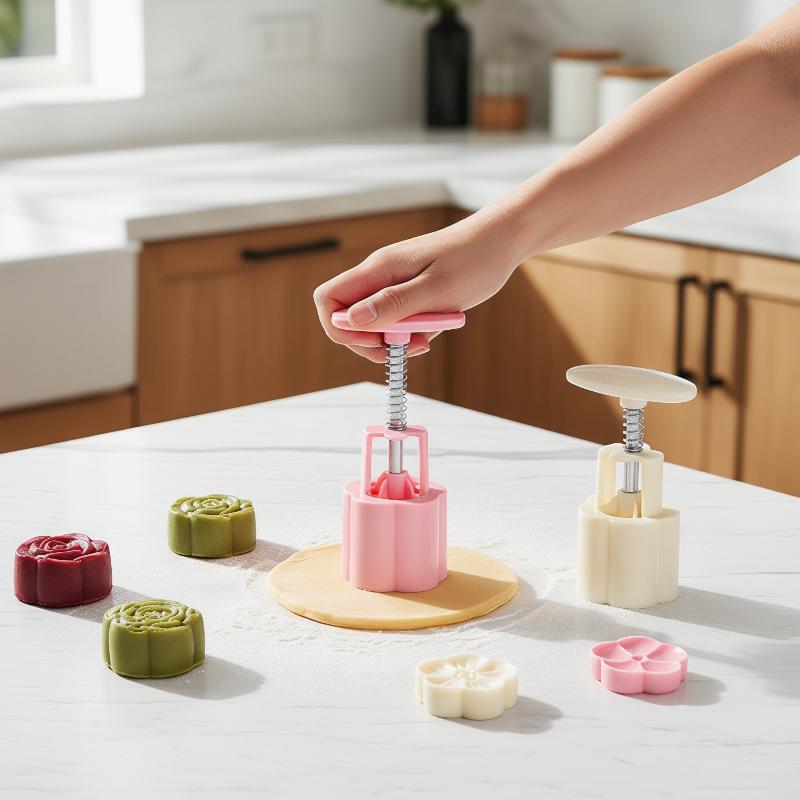DIY Mooncake Mold 1 Set Plasti - Kitchen Baking Torch recension och pris