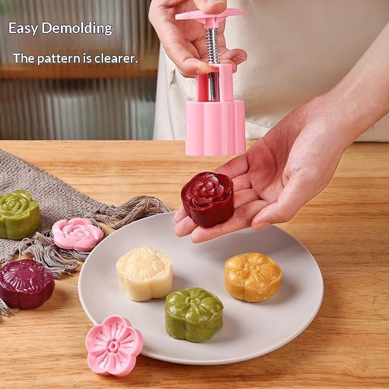 DIY Mooncake Mold 1 Set Plasti - Kitchen Baking Torch recension och pris