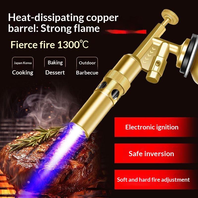Hot 1PCS BBQ Portable Welding  - Kitchen Baking Torch recension och pris