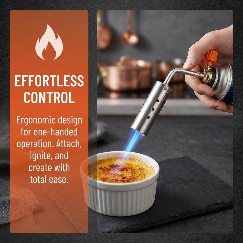 Butane Gas Torch Adjustable Co - Kitchen Baking Torch recension och pris