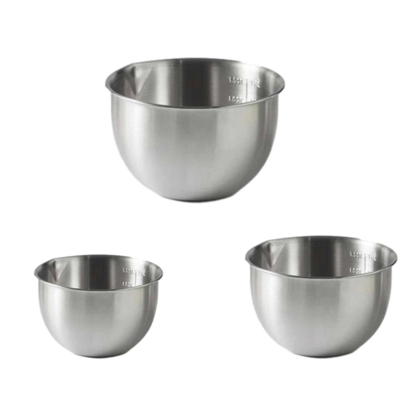 Stainless Steel Deep Mixing Bo - Kitchen Baking Bowls recension och pris