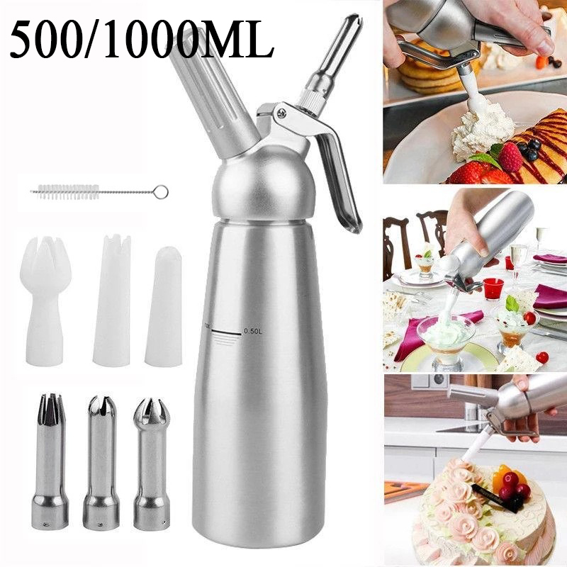 500/1000ml Cream Foam Gun Cake - Kitchen Baking Torch recension och pris