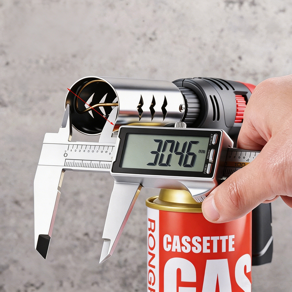 Extended Butane Torch Long Tub - Kitchen Baking Torch recension och pris