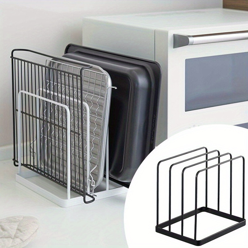 Vertical Cutting Board Rack Fo - Kitchen Baking Tray Storage recension och pris