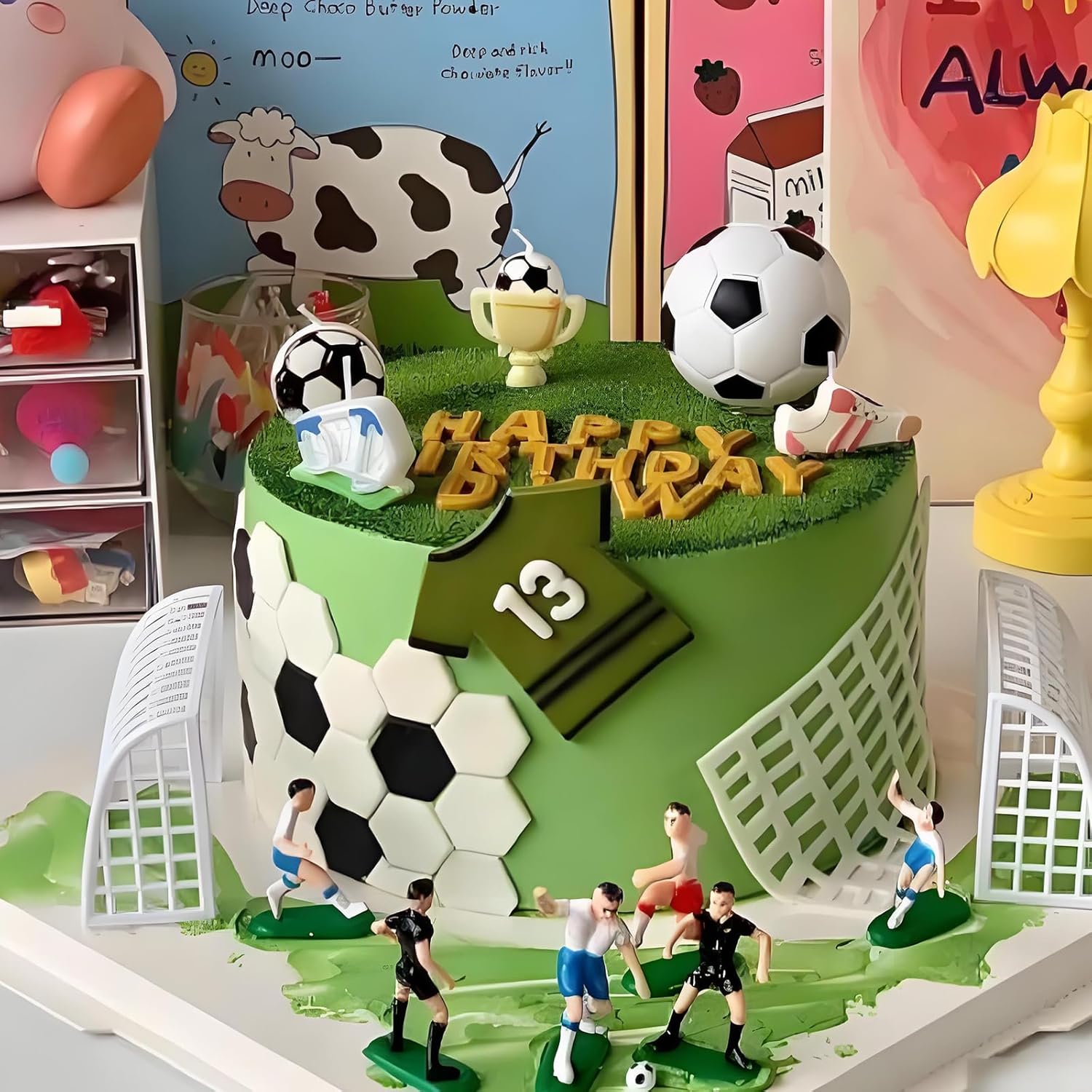 4PCS Football Themed Cookie Cu - Kitchen Accessories For Baking recension och pris
