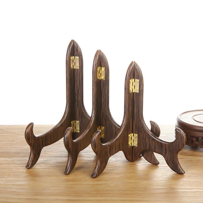 1Pc Vintage Wooden Dish Displa - Kitchen Baking Rack recension och pris