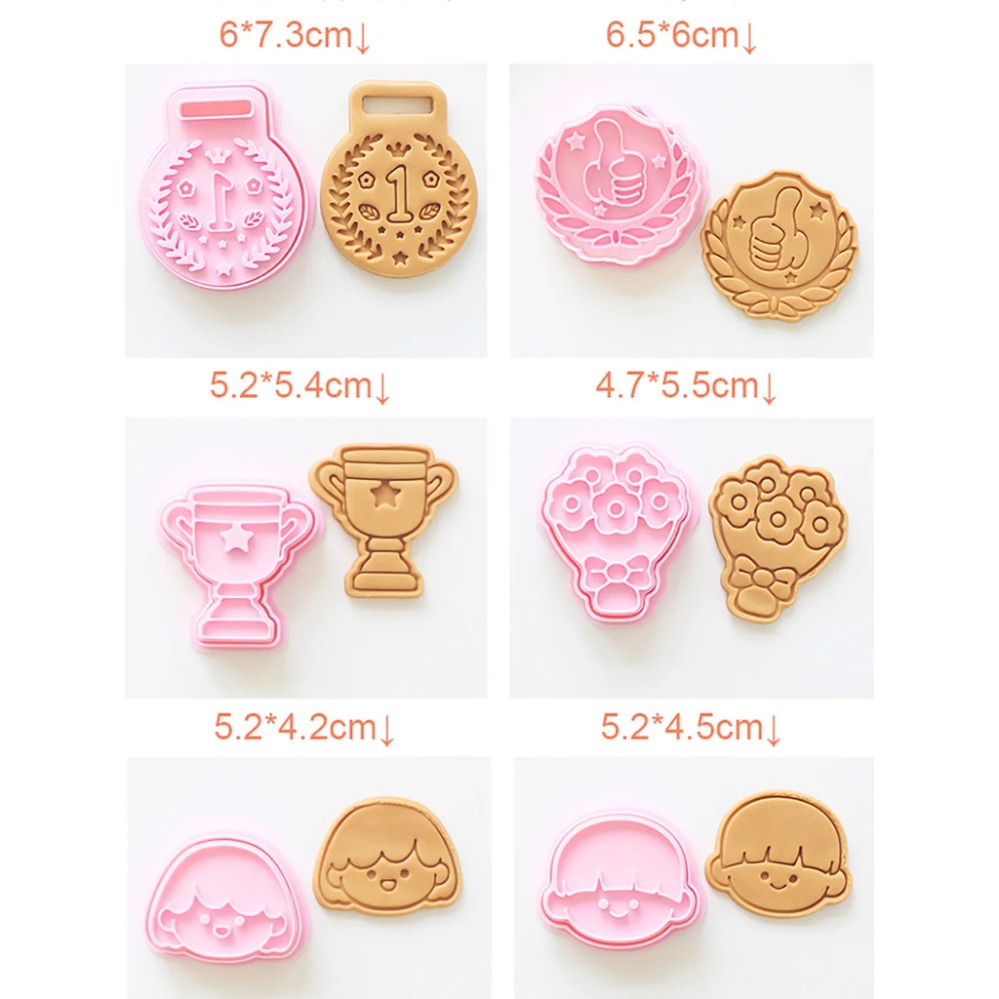 Medals Trophies Cookie Cutters - Kitchen Baking Items recension och pris