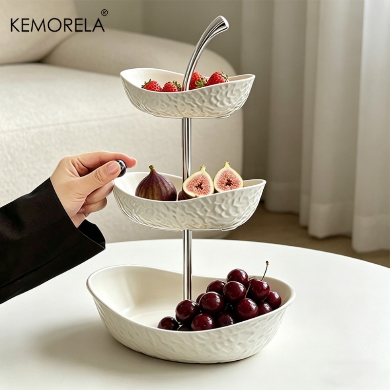 KEMORELA 2/3 Tier Plastic Frui - Kitchen Baking Rack recension och pris