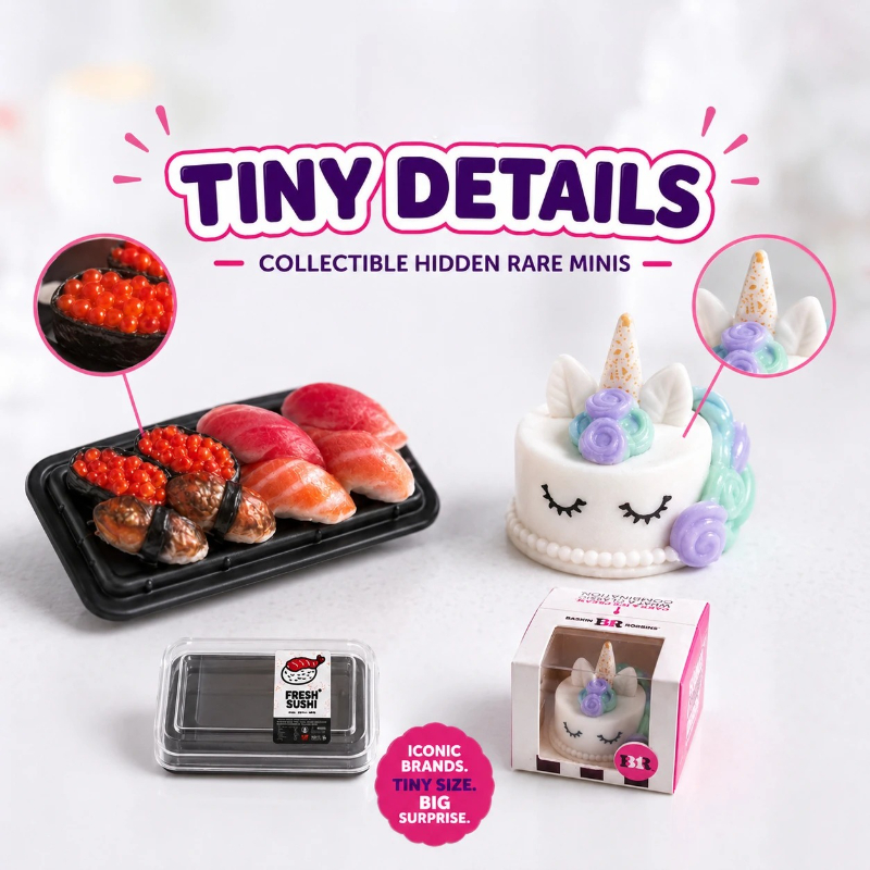 Fill The Fridge Hidden Mini Su - Miniature Baking Kitchen recension och pris
